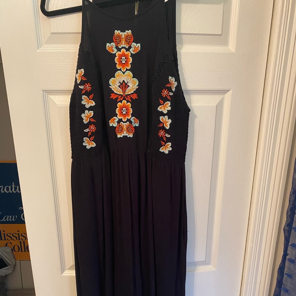 Embroidered jumpsuit